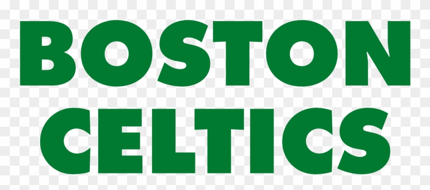 Leprechaun Clipart Boston Celtics - Boston Celtics Logo Font - Png Download