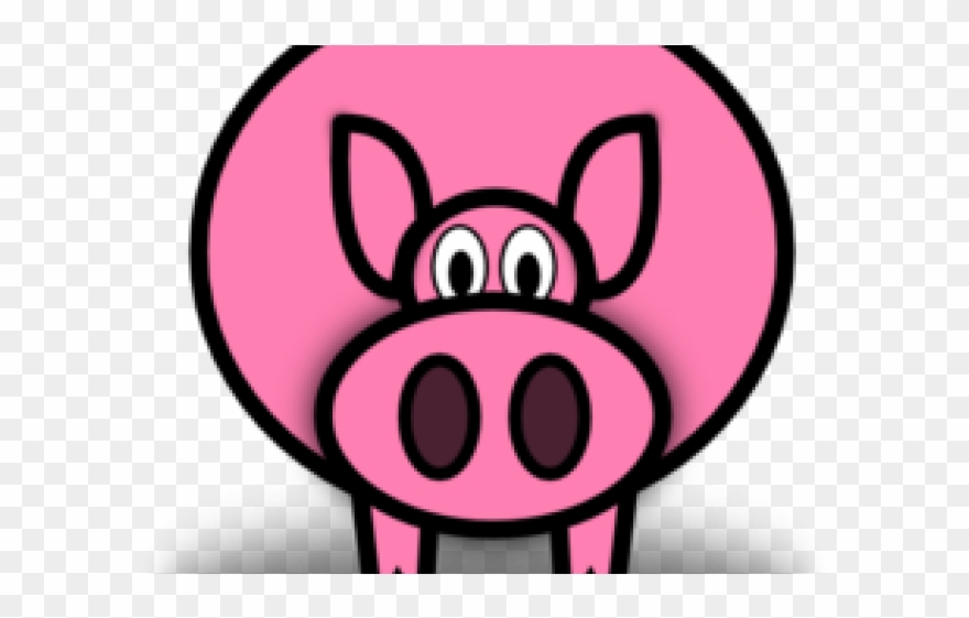 Anmiated Pig Cliparts - Pig Clip Art - Png Download