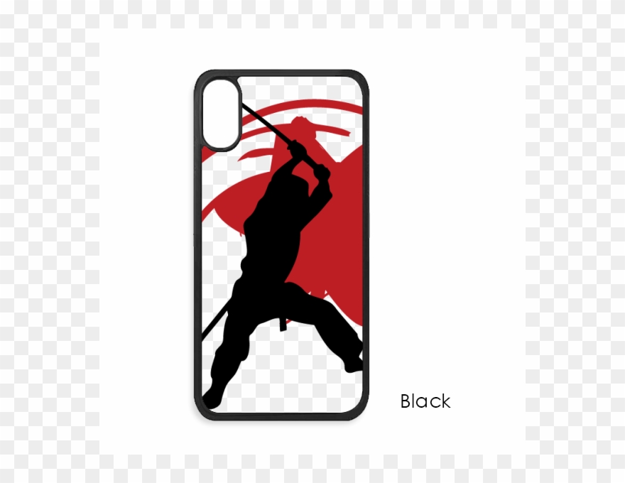 Japan Bushido Samurai Sakura Silhouette Asia For Iphone - Slam Dunk Clipart