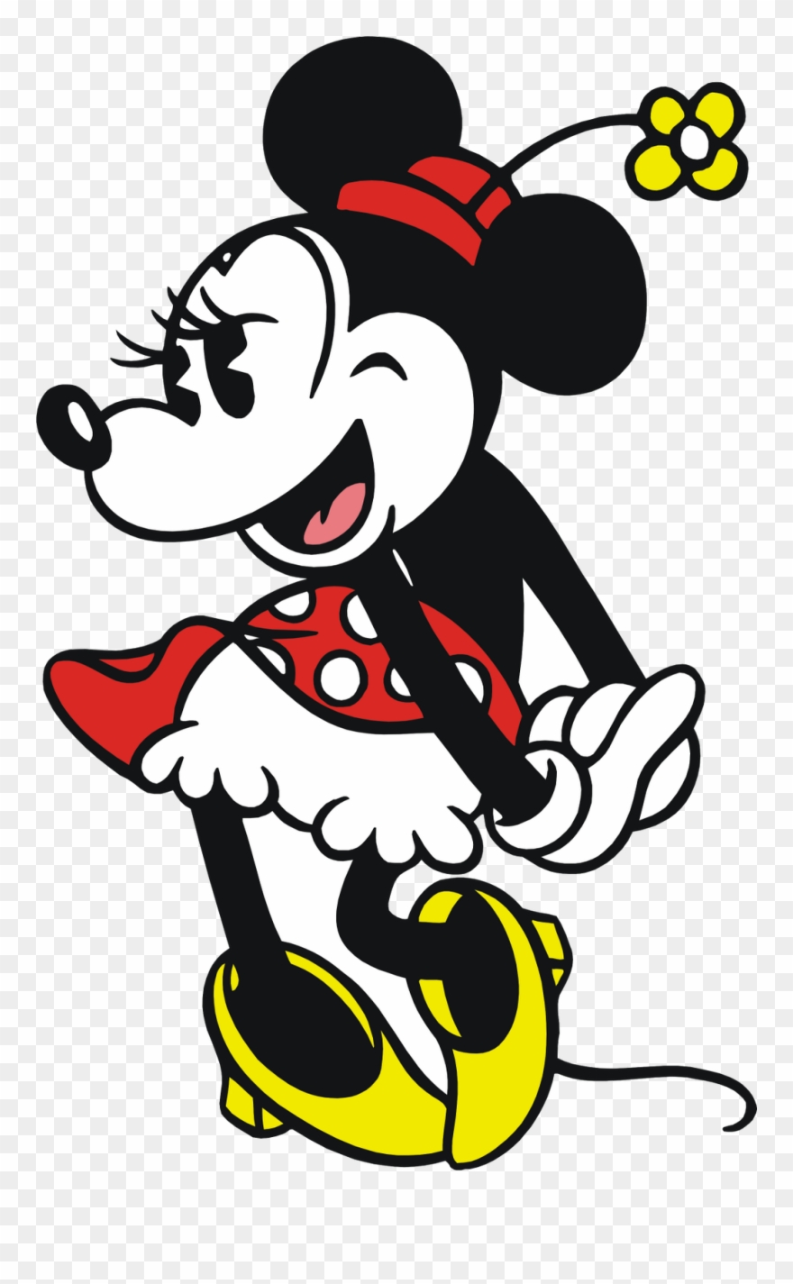 Luncheon Clipart Retro Party - Minnie Mouse Classic - Png Download