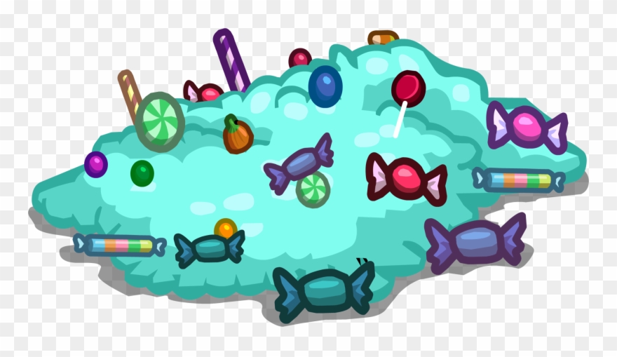 Candy Clipart Pile Candy - Pile Of Candy Clipart - Png Download