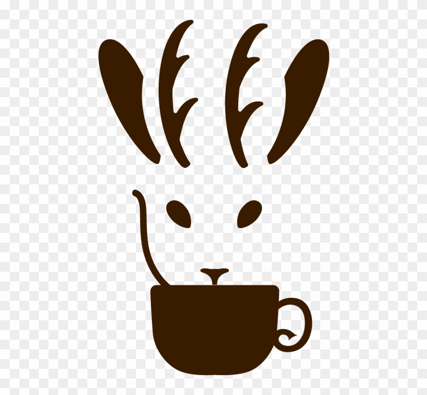 Javalope Logo Corner Cup Brown Opt 1 - Portable Network Graphics Clipart