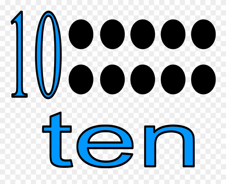 Ten Frame Posters 0-10 At Blog First Grade Bubbles - Circle Clipart