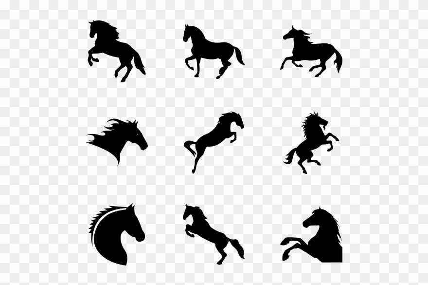 110966 Horses Free Svg From Flatiron Icon Pack - Horse Clipart