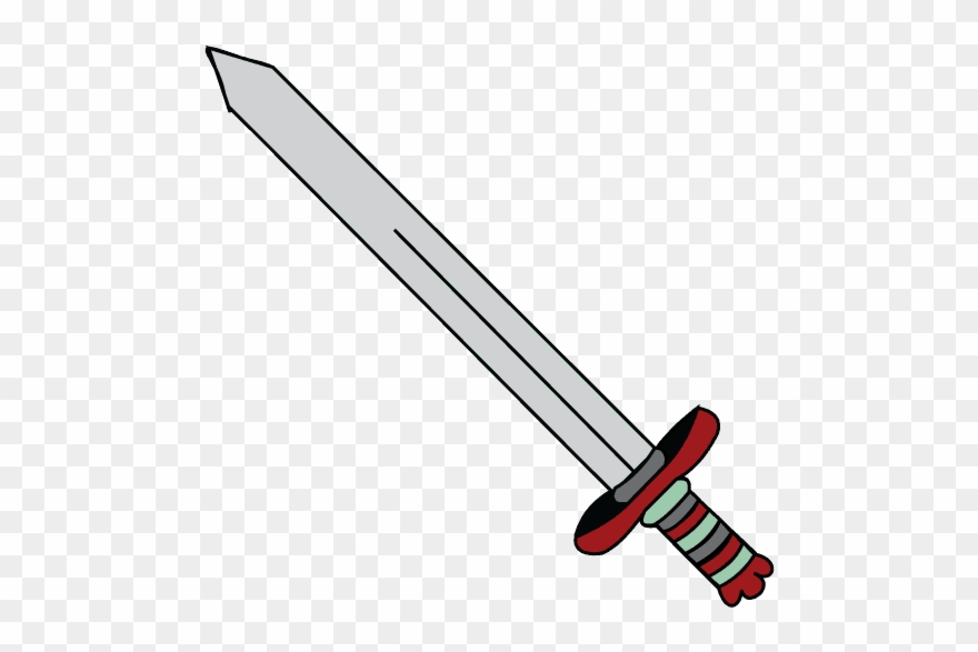 Drawn Sword Great Sword - Draw A Sword Clipart