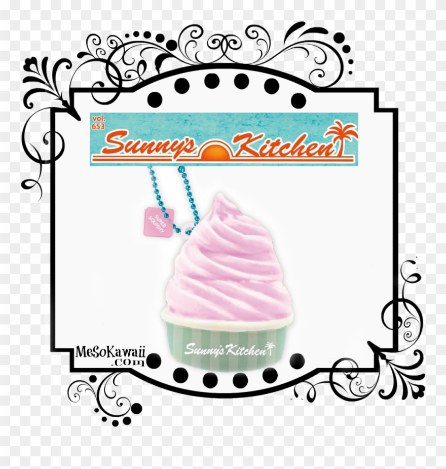Sunny's Kitchen Frozen Yoguart Squishy - Tim Holtz Stamper's Anonymous Collection Stamp & Clipart