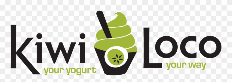 Kiwi Loco Is A Self-serve Frozen Yogurt Retail Store - Kiwi Loco Logo Clipart