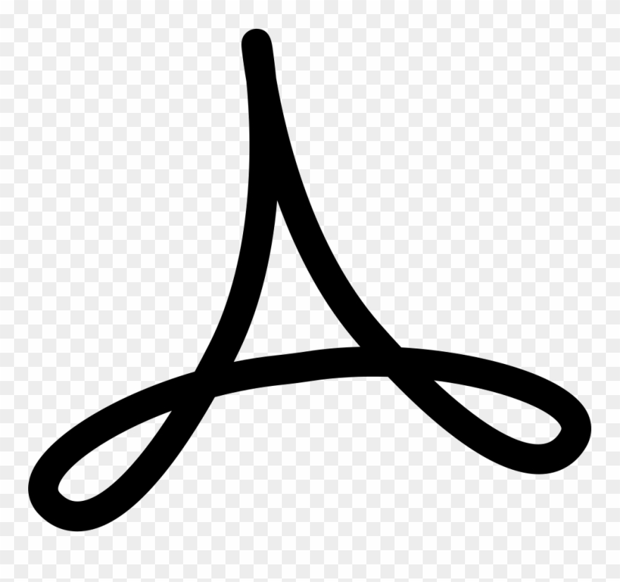 Banner Black And White Download Adobe Svg Icon - Adobe Reader Icon Png Clipart