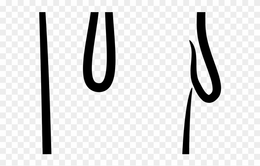 Melting Candle Clipart Black And White - Png Download