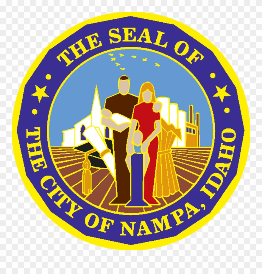 Click To Enlarge Nampa - Seal Of The City Of Nampa Idaho Clipart