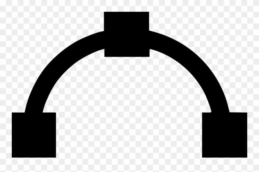 Curve Clipart Arc - Vector Graphics - Png Download