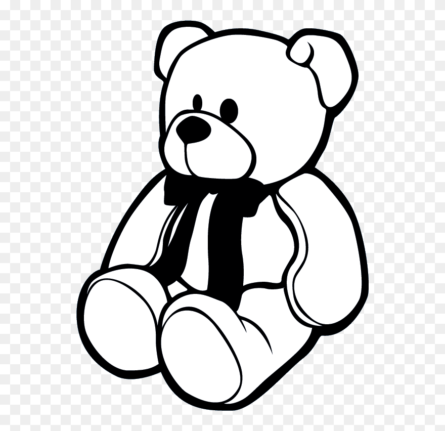 Smash Up Wiki - Black And White Teddy Bear Png Clipart