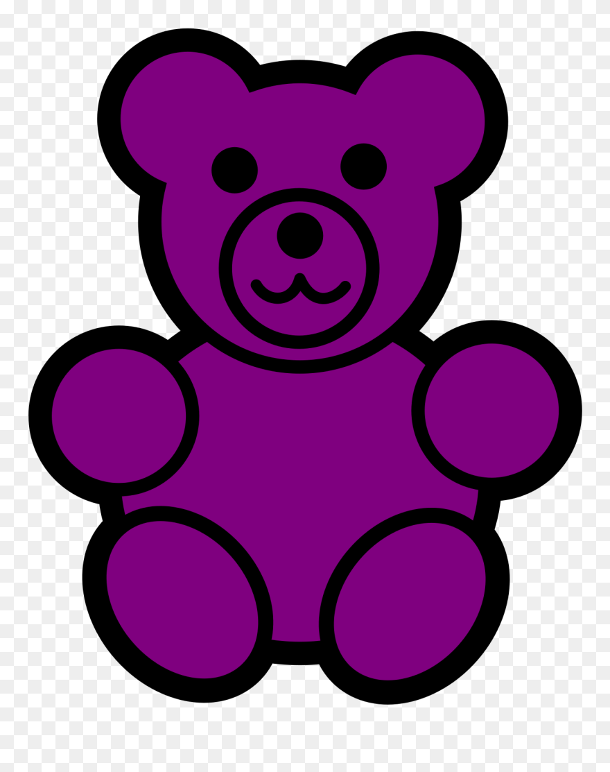 Teddy Bear Counter Clipart - Png Download