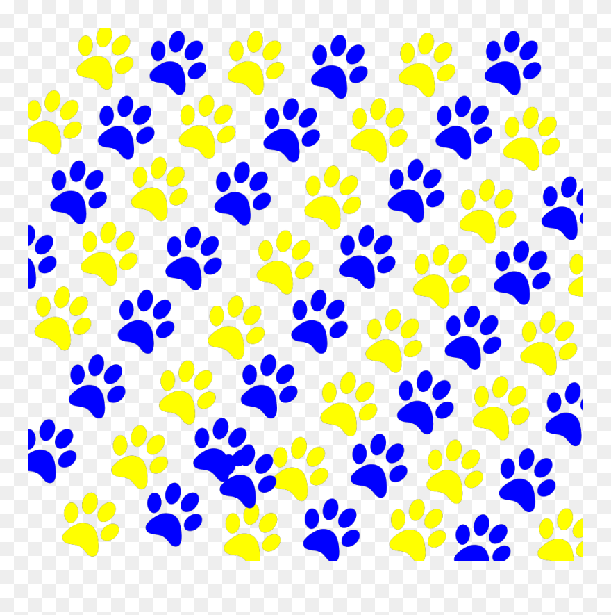 Transparent Paw Prints Clip Art - Paw - Png Download