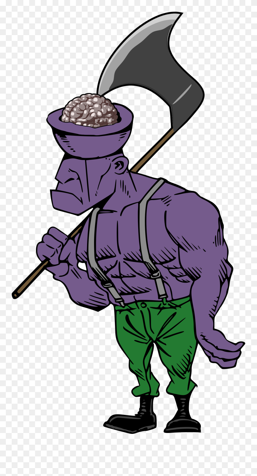 Zombie Big Brain - Fascismo Y Nazismo Dibujos Clipart