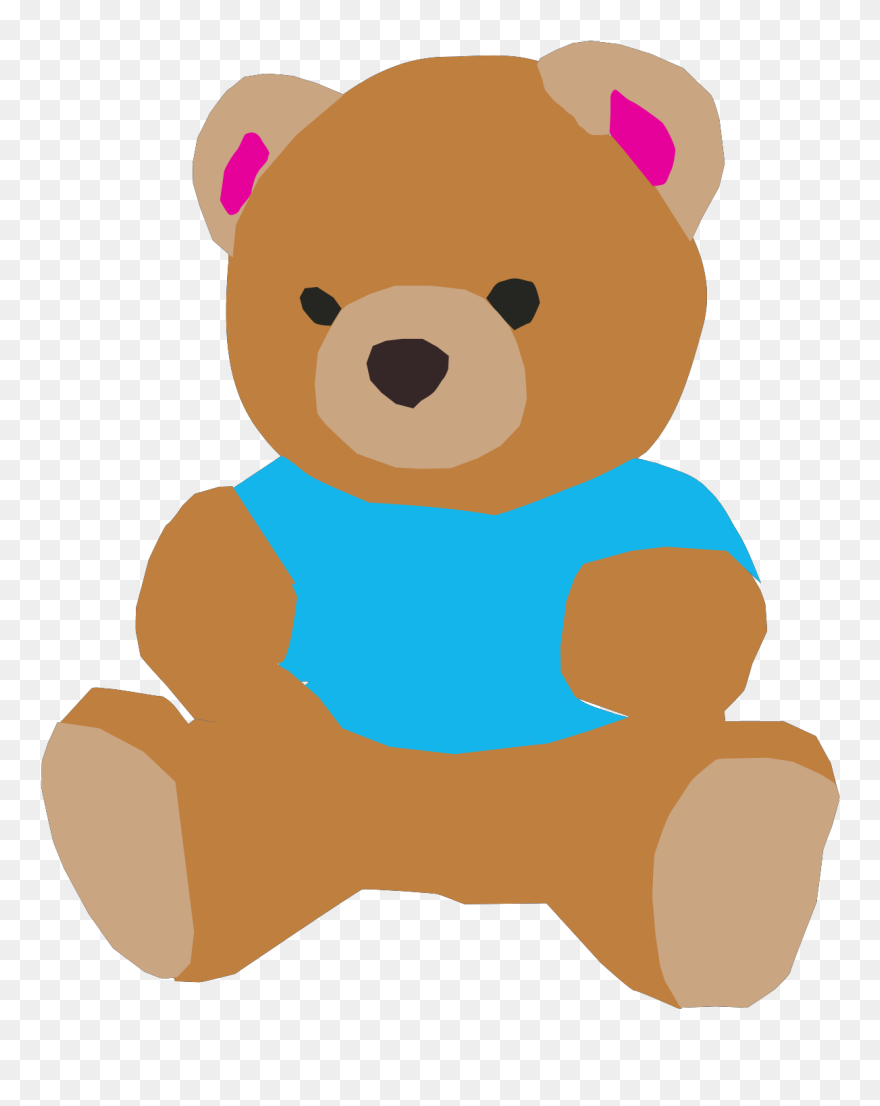 Teddy Bear Toy Drawing Clipart