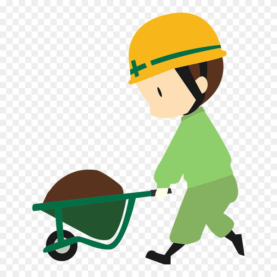 Construction Field Worker Clipart - 工事 イラスト - Png Download
