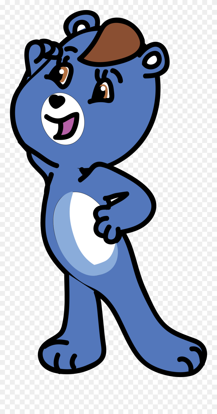Cute Happy Animal Cartoon Character Drawings Clipart