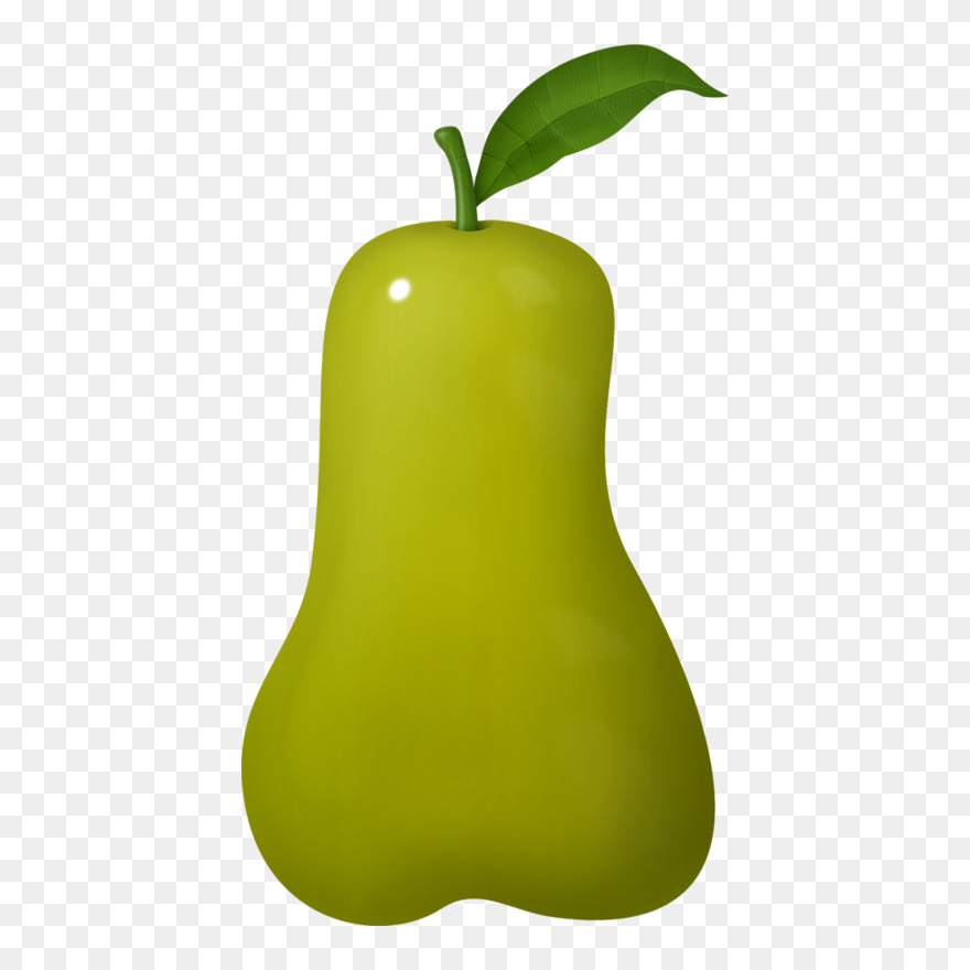 Pear Clipart Food - Popular Clip Art Fruit And Vegetables - Png Download