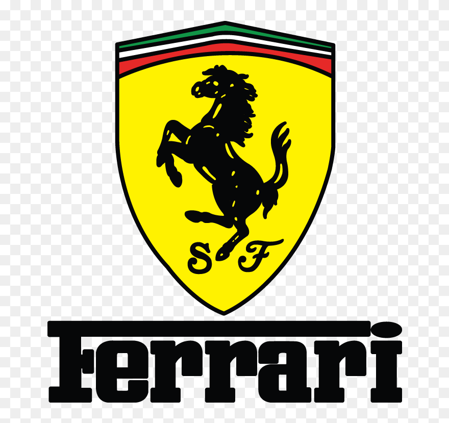 Logo Clipart Ferrari - Ferrari Logo Png Transparent