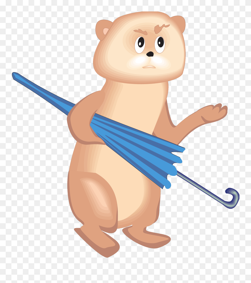 Esperando A Chuva Chegar Clipart