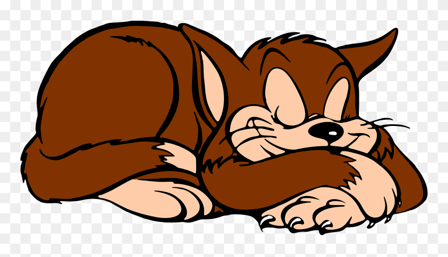Cat Sleeping Clipart Png Transparent Png