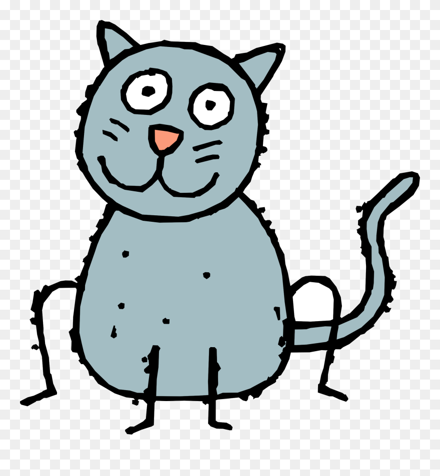 Dirty Cat Png Clipart