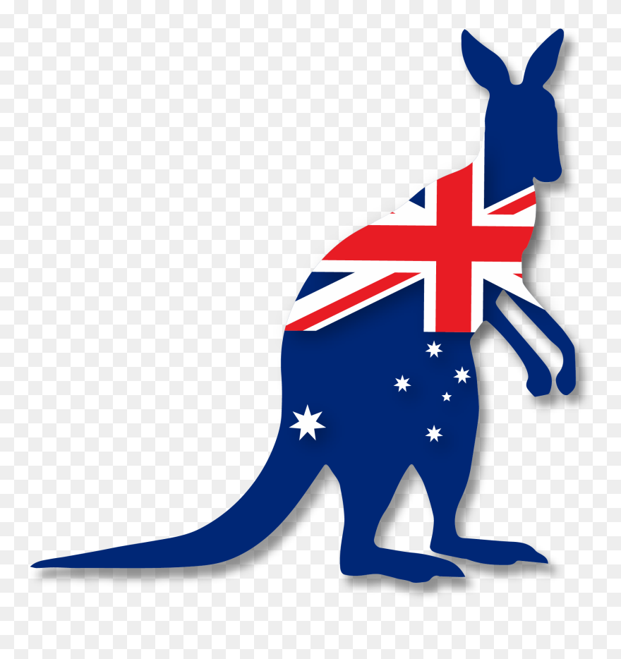 Kangaroo Australia Clipart - Png Download