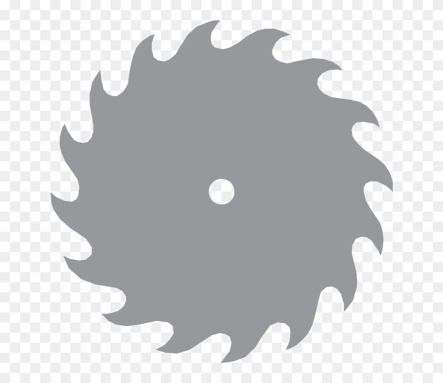 Transparent Eyes Clipart Black And White - Circular Saw Blade Clipart - Png Download