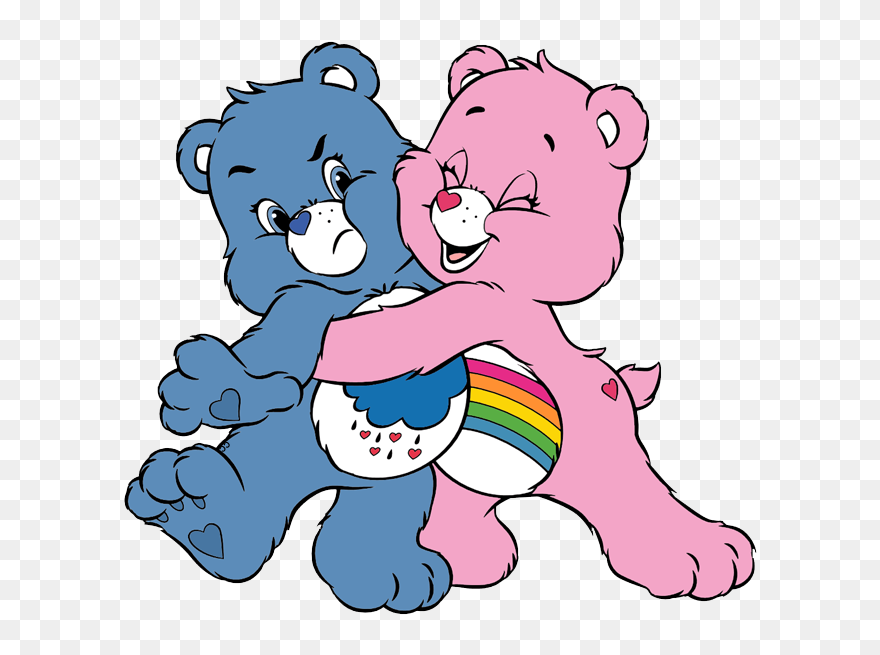 Transparent Caring Clipart - Care Bear Hugs Png