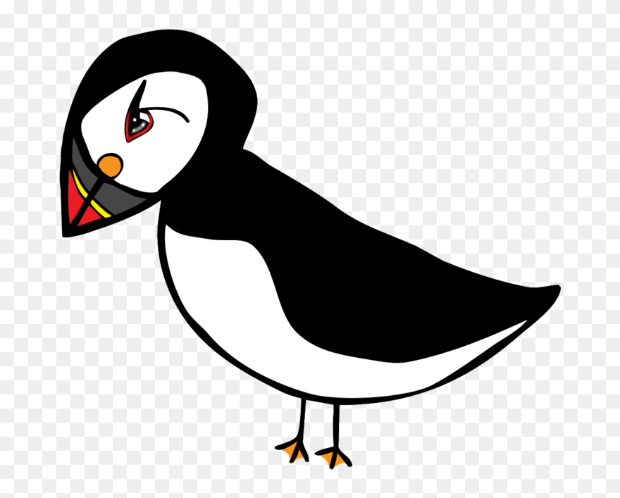 Cartoon Puffins - Puffin Clipart - Png Download