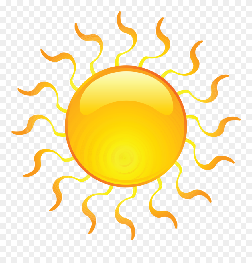 Library Of Hot Sun Image Library Stock Transparent - Hot Sun Clipart - Png Download
