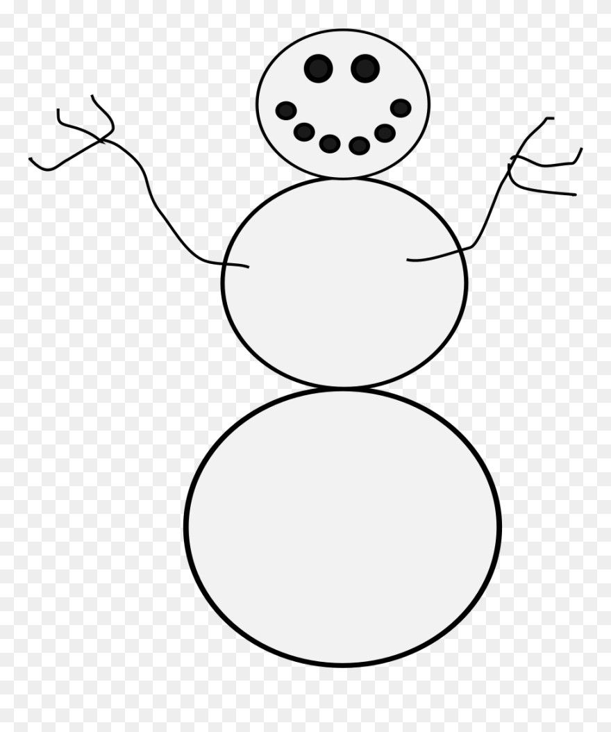 Snowman Svg Clip Arts - Parque Estadual Da Serra Do Papagaio - Png Download