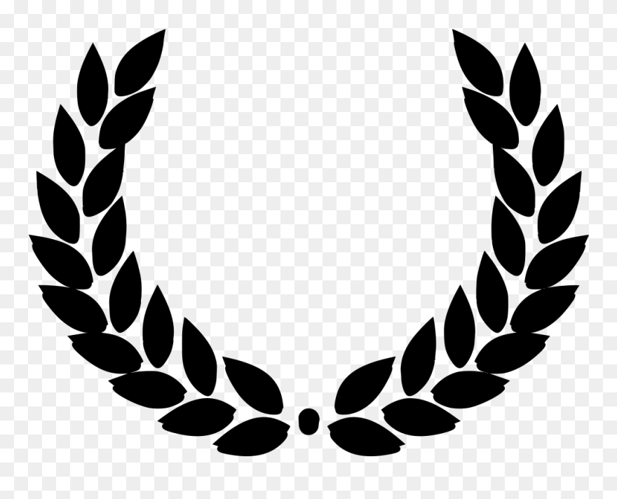 Transparent Greek Leaves Png - Laurel Wreath Clipart