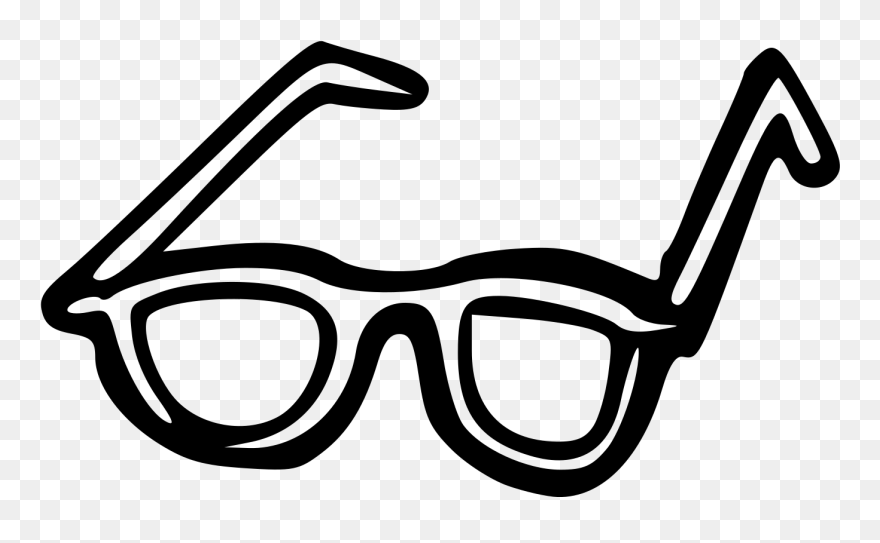 Pix For Pink Cat Eye Glasses - Glasses Clipart - Png Download