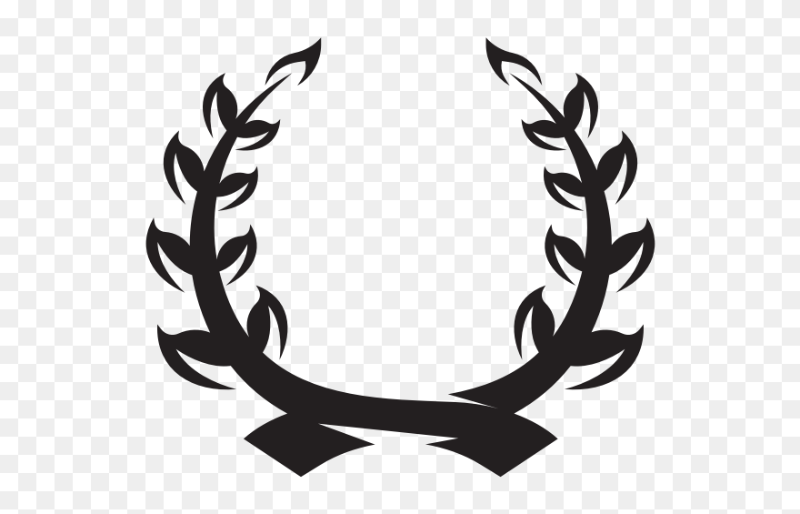 Wreath Silhouette Clip Art - Png Download