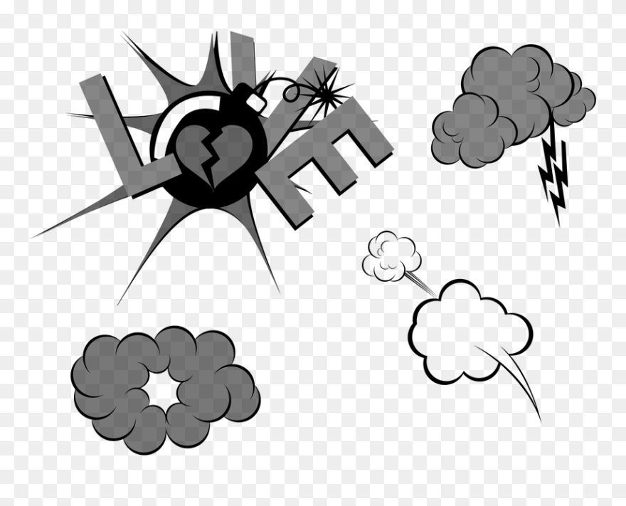 Transparent Explosion Clip Art - Cartoon - Png Download