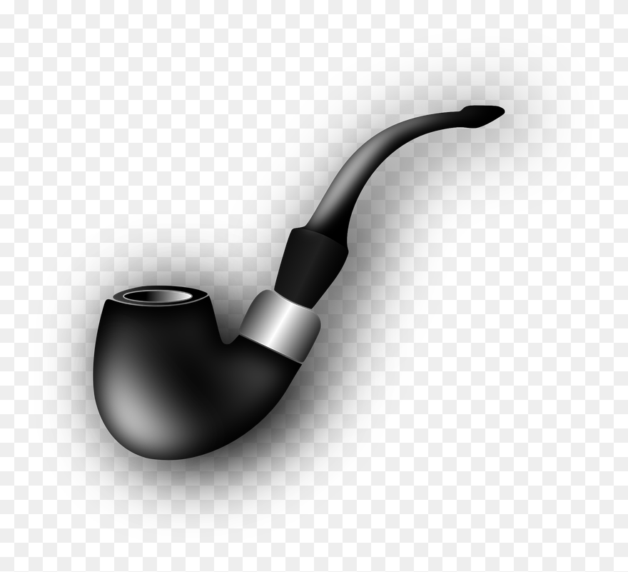 Pipe Smoking Smoke Tobacco As - Pipe Clip Art - Png Download