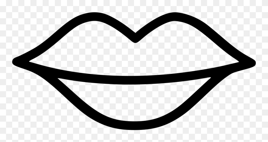 Kiss Clipart Icon - Kissing Lips Icon Png Transparent Png