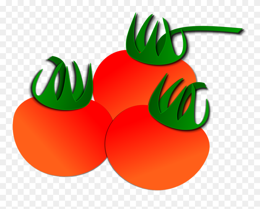 Tomato Vegetables Clip Art - Tomato - Png Download