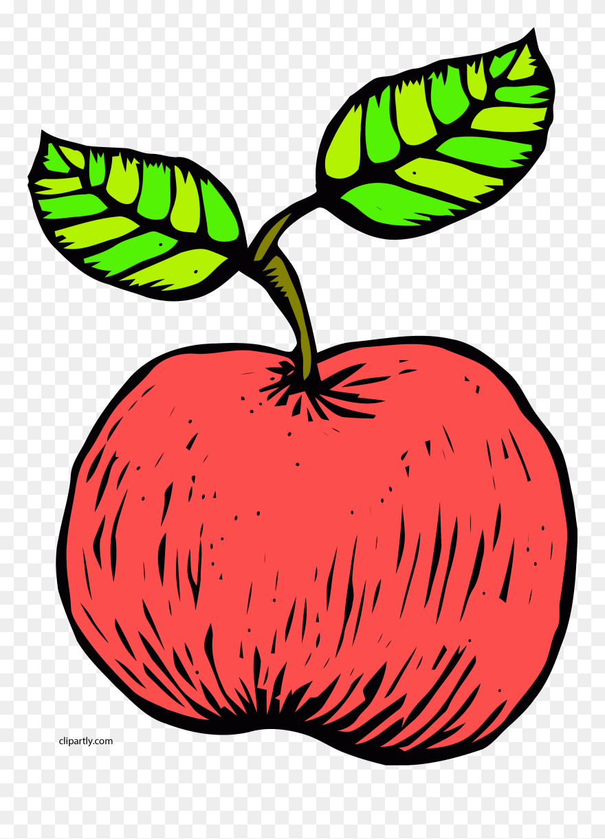 Getekende Appel Clipart