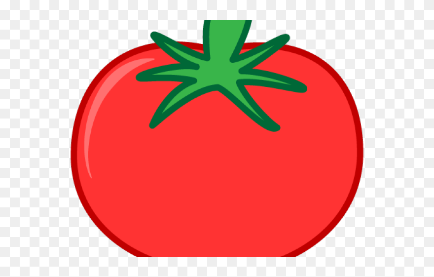 Cartoon Tomato Transparent Background Clipart