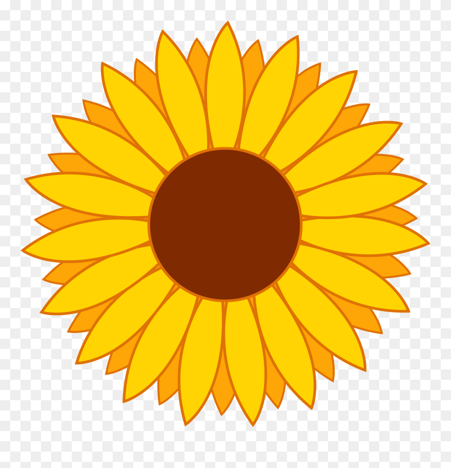 Sunflower Clipart - Png Download