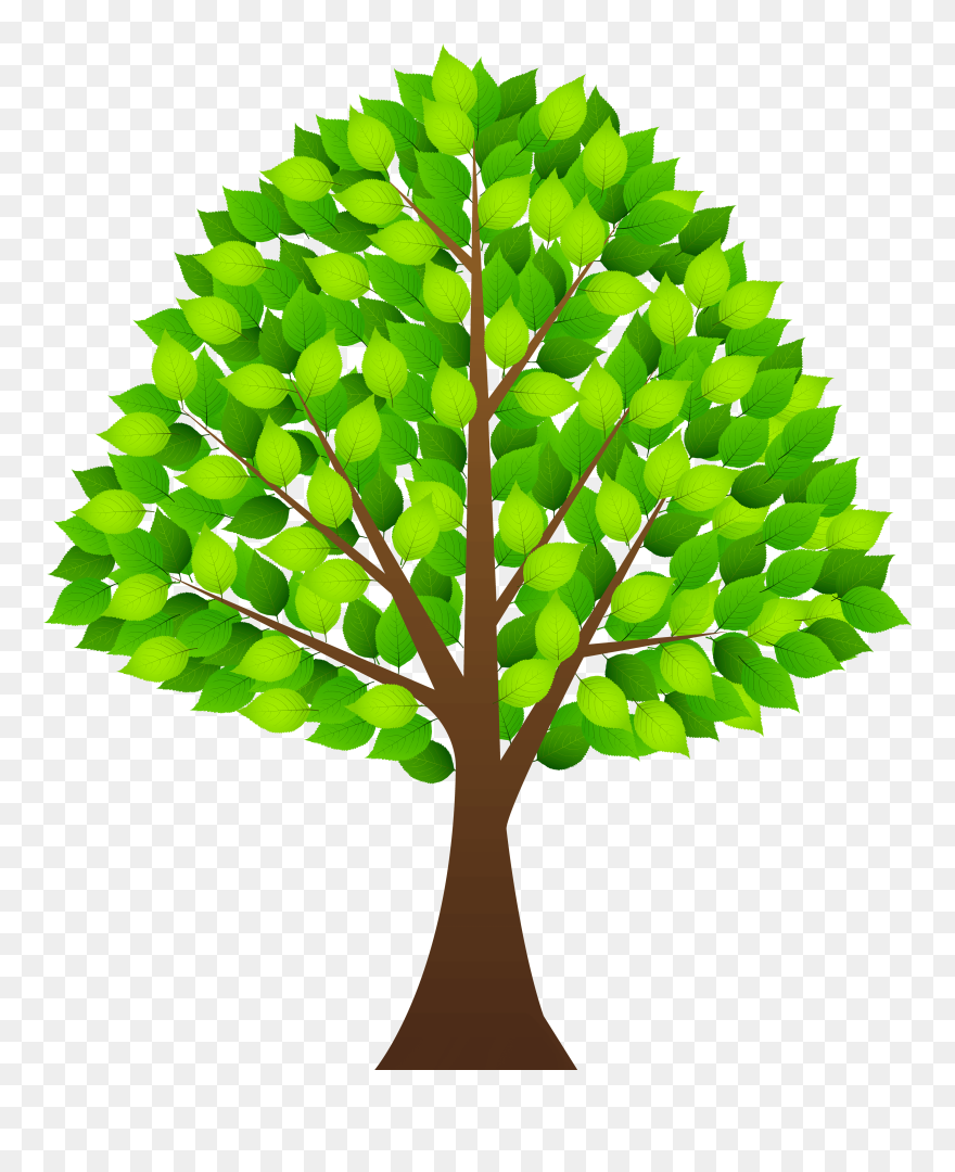 Transparent Tree Cliparts - Tree Clipart Transparent Background - Png Download