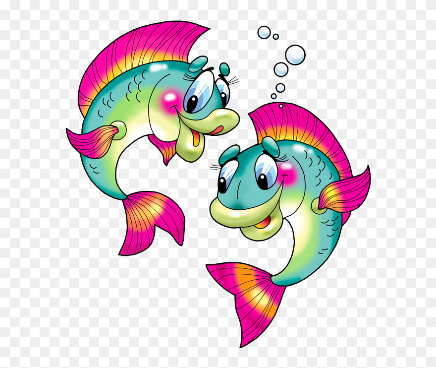 A F E - 2 Fish Clipart - Png Download