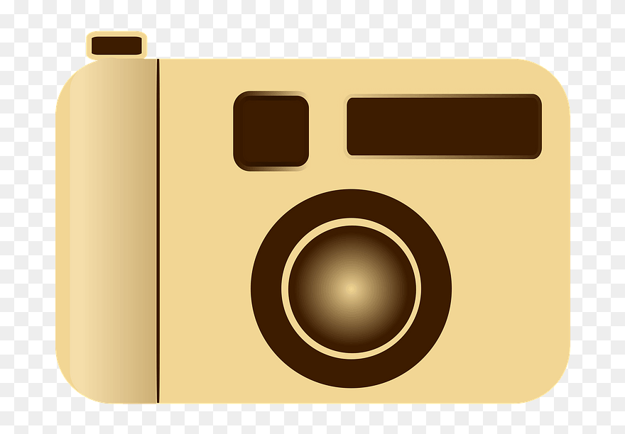 Camera Clipart - Gold Camera Png Clipart Transparent Png