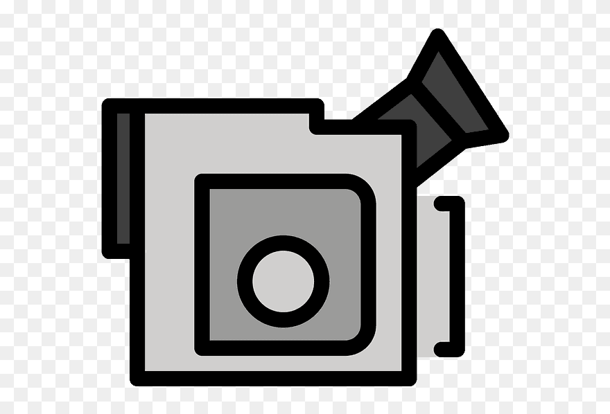 Video Camera Emoji Clipart - Png Download
