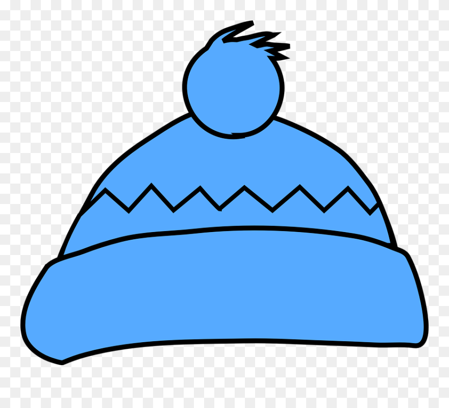 Transparent Scarf Clipart Png - Winter Hat Clip Art