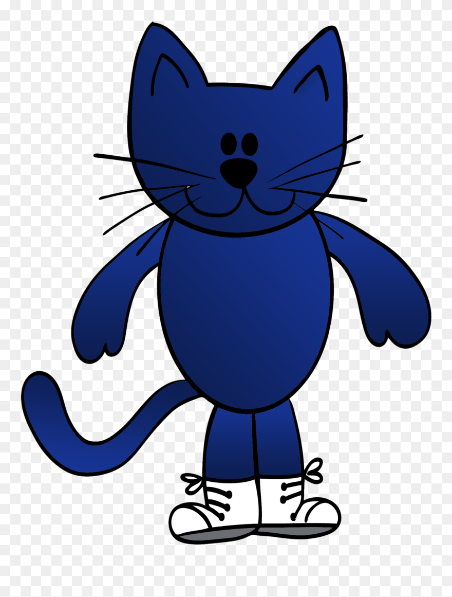 Pete The Cat Free Clipart - Pete The Cat Pete Mickey Mouse - Png Download