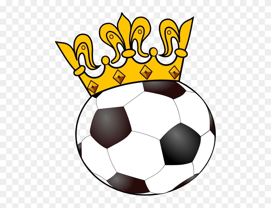 Transparent Princess Crown Clipart Png - Clip Art Cute Soccer Ball